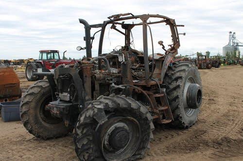 2012 Used Case IH Maxxum140 Tractor parts.