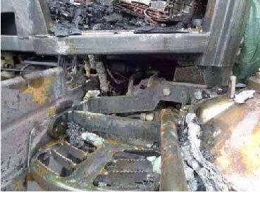 2014 Used Case IH Maxxum140 Tractor parts.