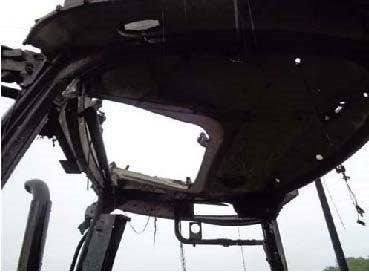 2014 Used Case IH Maxxum140 Tractor parts.