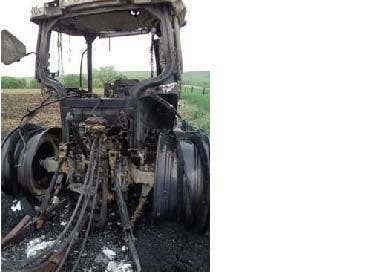 2014 Used Case IH Maxxum140 Tractor parts.