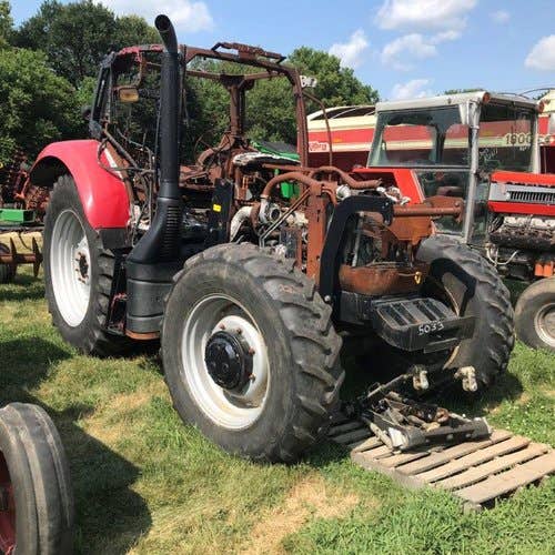 2012 Used Case IH MAXXUM140 Tractor parts.