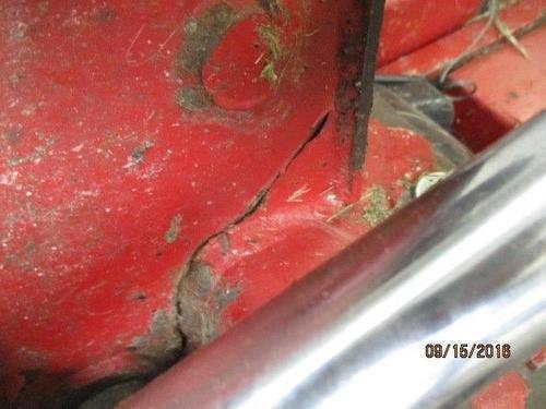 2001 Used Case IH MDX91 Hay Cutting parts.