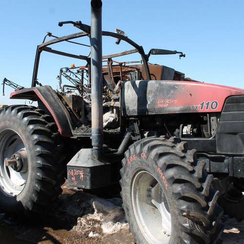 Used Case IH MX110 Tractor parts.