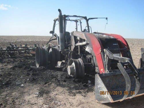 2002 Used Case IH MX215 Tractor parts.