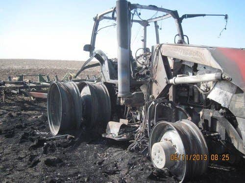 2002 Used Case IH MX215 Tractor parts.