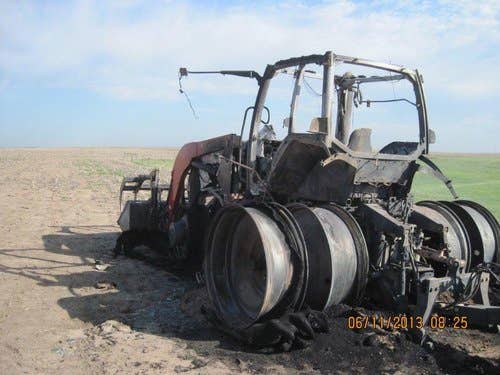 2002 Used Case IH MX215 Tractor parts.