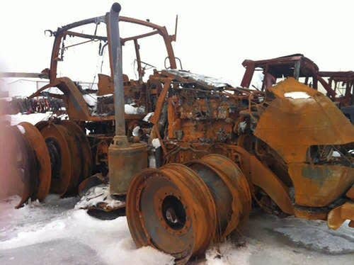 2012 Used Case IH MX285 Tractor parts.