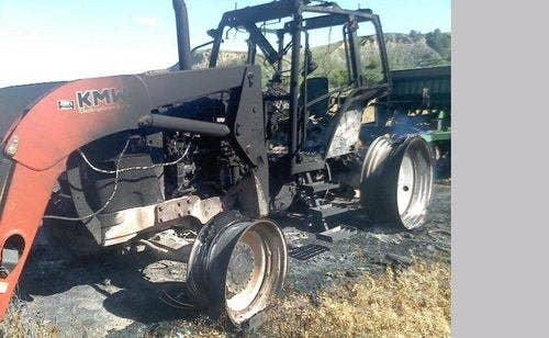 2007 Used Case IH MXM155 Tractor parts.