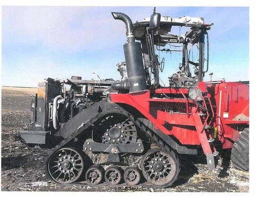 2012 Used Case IH Steiger 450 Tractor parts.