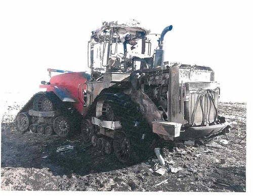 2012 Used Case IH Steiger 450 Tractor parts.