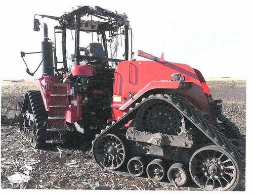 2012 Used Case IH Steiger 450 Tractor parts.