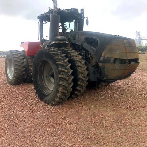 2011 Used Case IH Steiger400 Tractor parts.