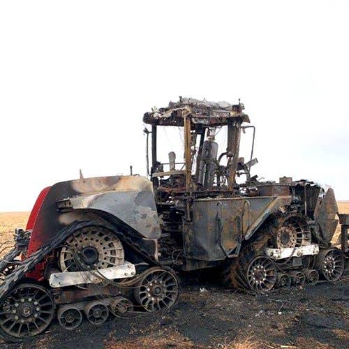2013 Used Case IH Steiger550 Tractor parts.