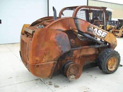 Used Case SV250 Skid Steer Loader parts.