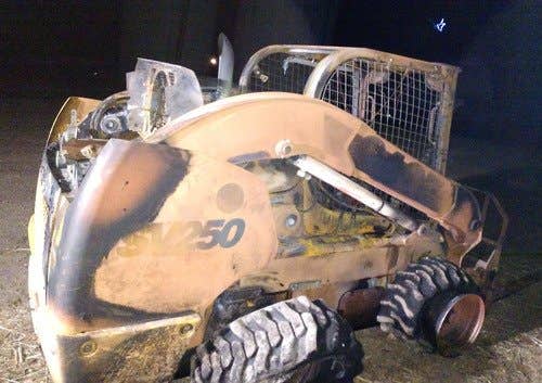 Used Case SV250 Skid Steer Loader parts.