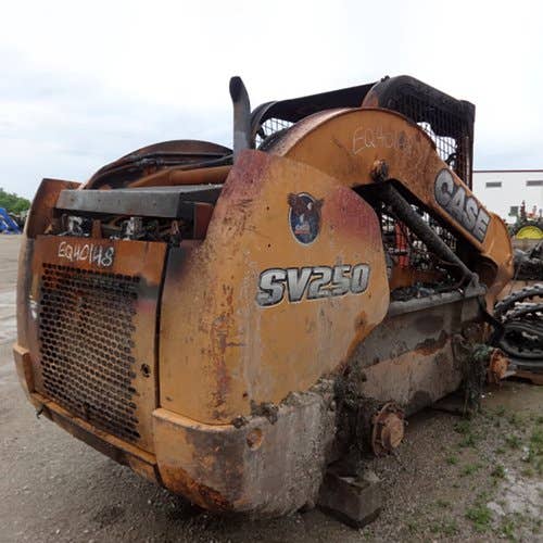 Used Case SV250 Skid Steer Loader parts.