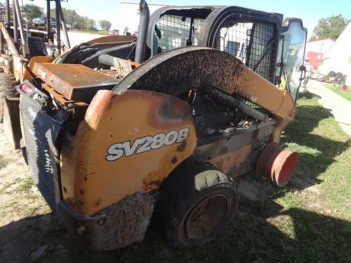 Used Case SV280 Skid Steer Loader parts.