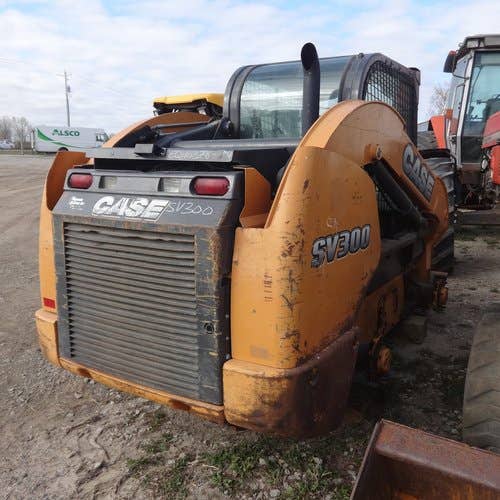Used Case sv300 Skid Steer Loader parts.