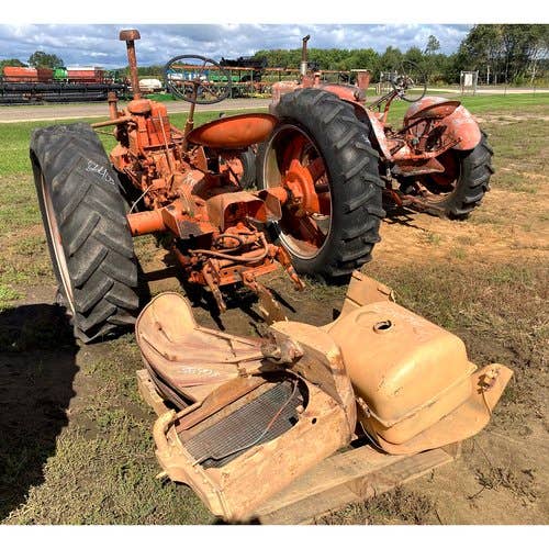 Used Case D Tractor parts.
