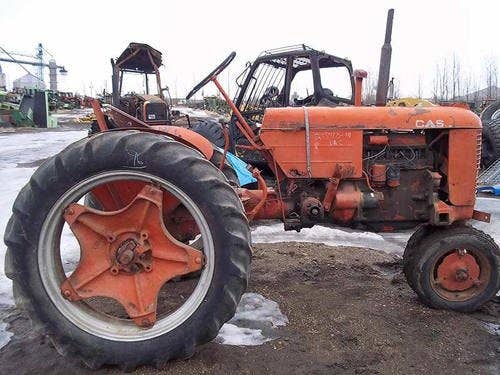 Used Case v Tractor parts.
