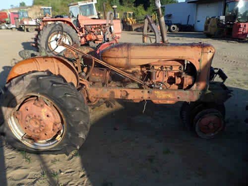 Used Case V Tractor parts.