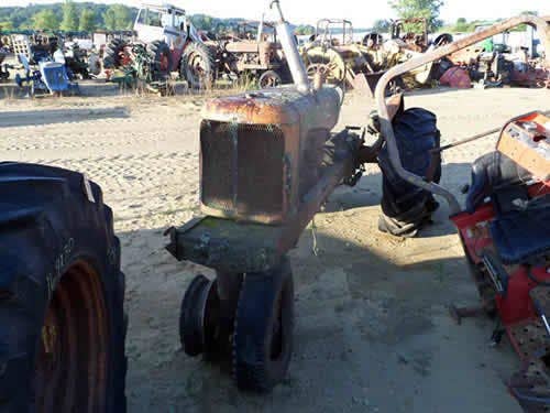 Used Case V Tractor parts.