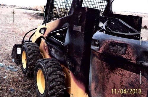 2008 Used Caterpillar 236B Skid Steer Loader parts.