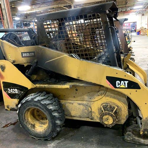 Used Caterpillar 242B3 Skid Steer Loader parts.