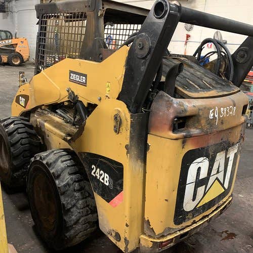 Used Caterpillar 242B3 Skid Steer Loader parts.