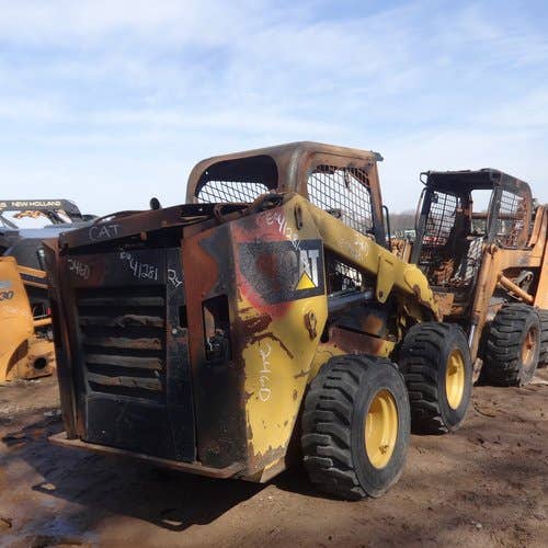 Used Caterpillar 246D Skid Steer Loader parts.