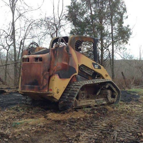 2009 Used Caterpillar 248 Skid Steer Loader parts.