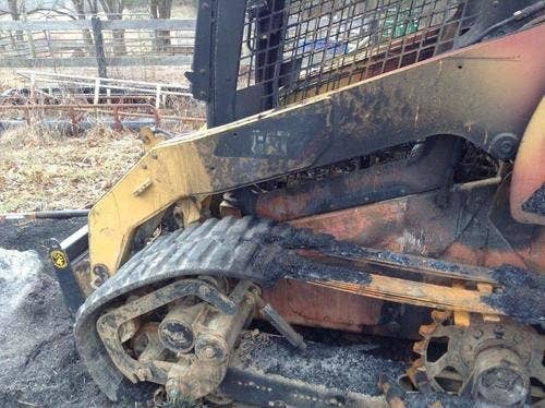 2009 Used Caterpillar 248 Skid Steer Loader parts.