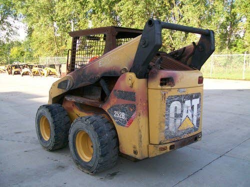 Used Caterpillar 252B2 Skid Steer Loader parts.