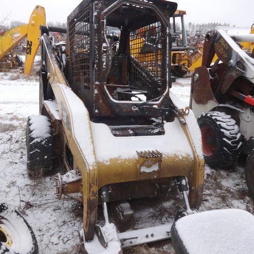 2011 Used Caterpillar 252B3 Skid Steer Loader parts.