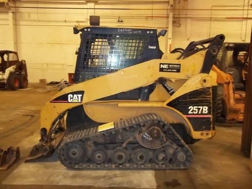 Used Caterpillar 257b Skid Steer Loader parts.