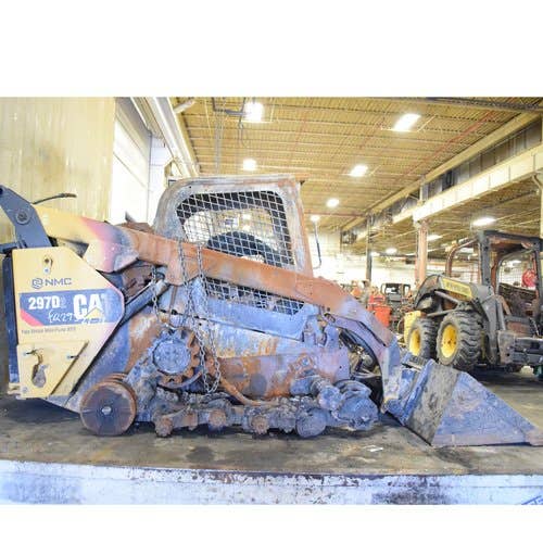 2016 Used Caterpillar 297D Skid Steer Loader parts.