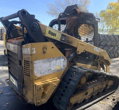Used Caterpillar 299D Skid Steer Loader parts.