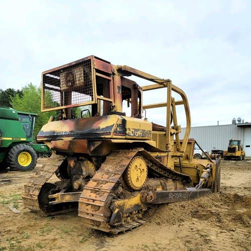 Used Caterpillar D6H Crawler Dozer parts.