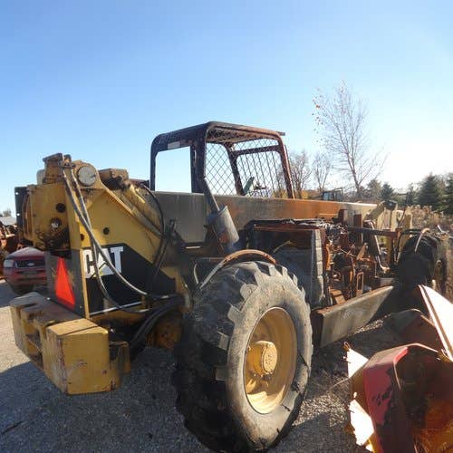 Used Caterpillar TH63 Telehandler parts.