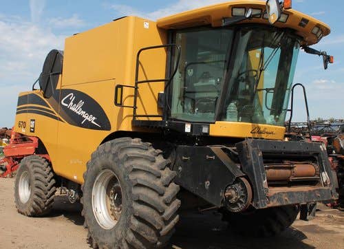 2004 Used Challenger 670 Combine parts.