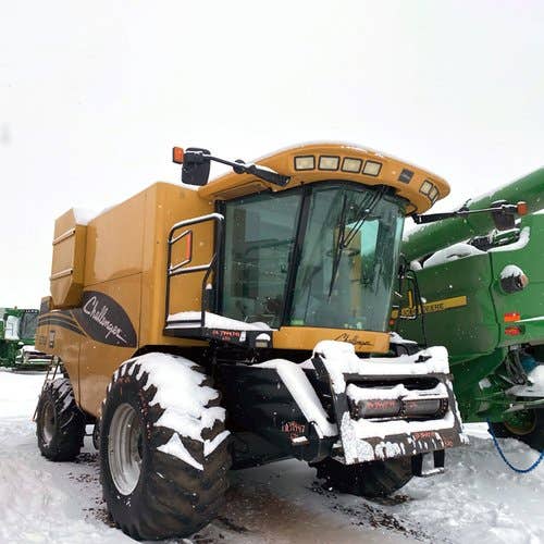 Used Challenger 670 Combine parts.