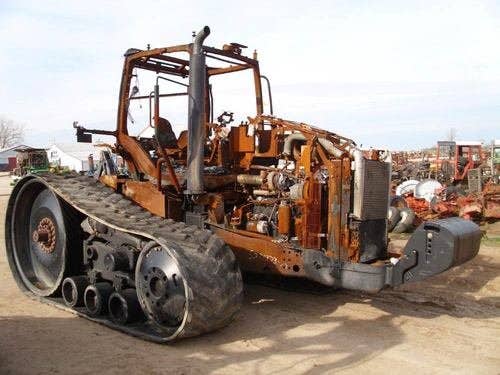 2004 Used Challenger / Caterpillar MT765A Tractor parts.