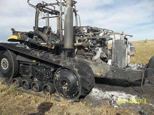2011 Used Challenger / Caterpillar MT875C Tractor parts.