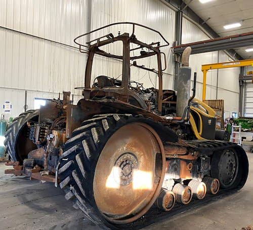 2011 Used Challenger MT865C Tractor parts.