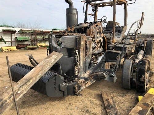 Used Challenger MT865E Tractor parts.