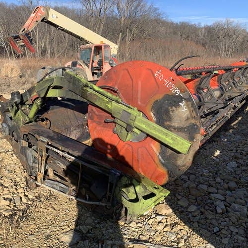 Used CLAAS 1230 ConvioFlex Header parts.