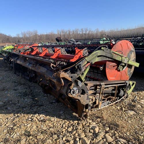 Used CLAAS 1230 ConvioFlex Header parts.