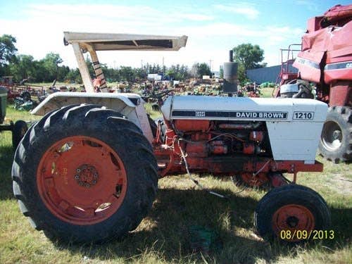 1974 Used David Brown 1210 Tractor parts.