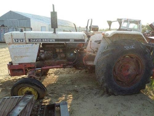 Used David Brown 1212 Tractor parts.