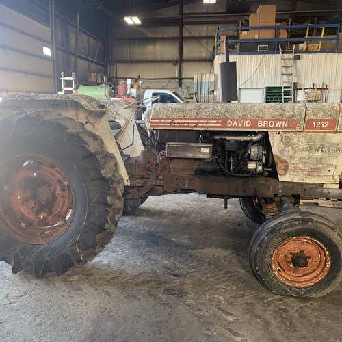 Used David Brown 1212 Tractor parts.